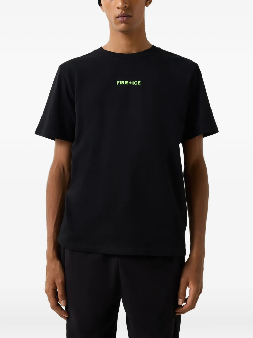 BOGNER FIRE+ICE Mick logo-print T-shirt Zwart