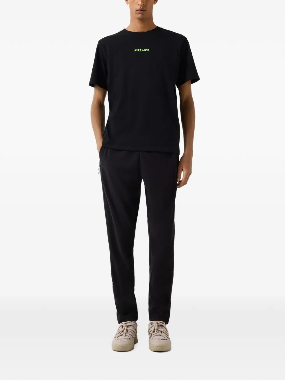 BOGNER FIRE+ICE Mick logo-print T-shirt Zwart