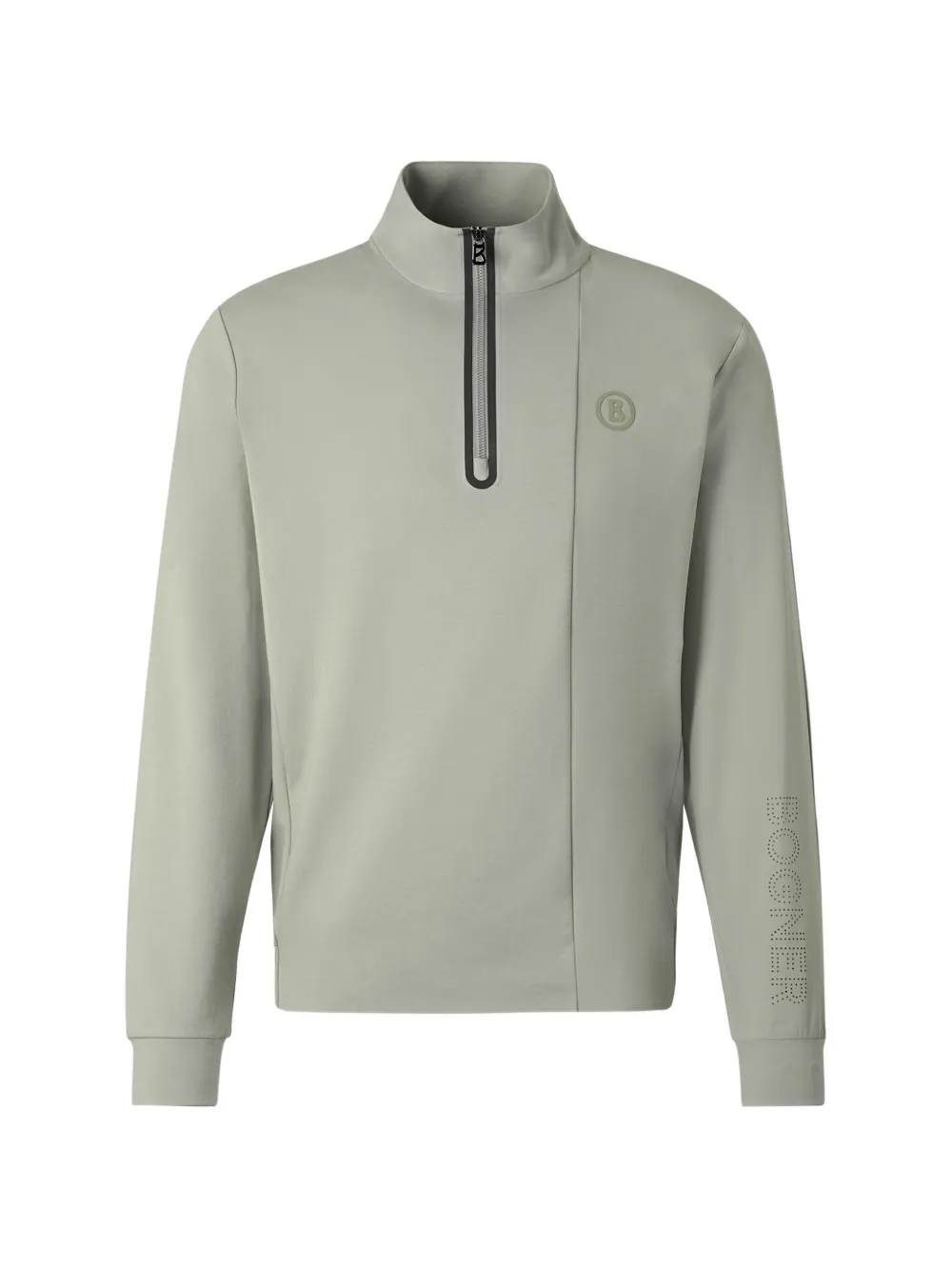 BOGNER sweat de sport Connor à col zippé - Vert BOGNER sweat de sport Connor à col zippé - Vert