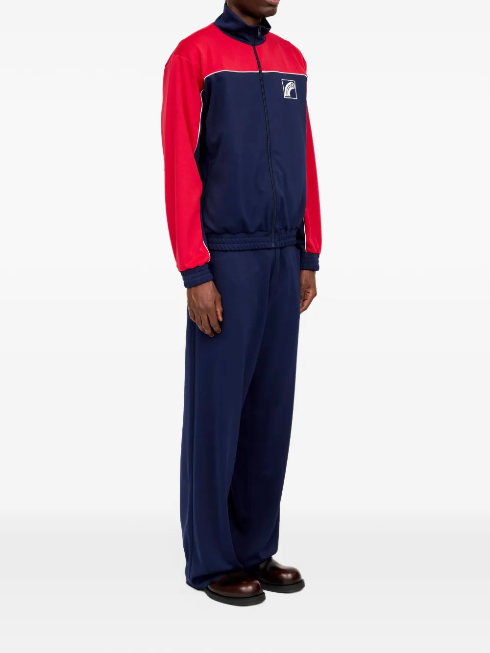 MM6 Maison Margiela Anagram track jacket Blauw