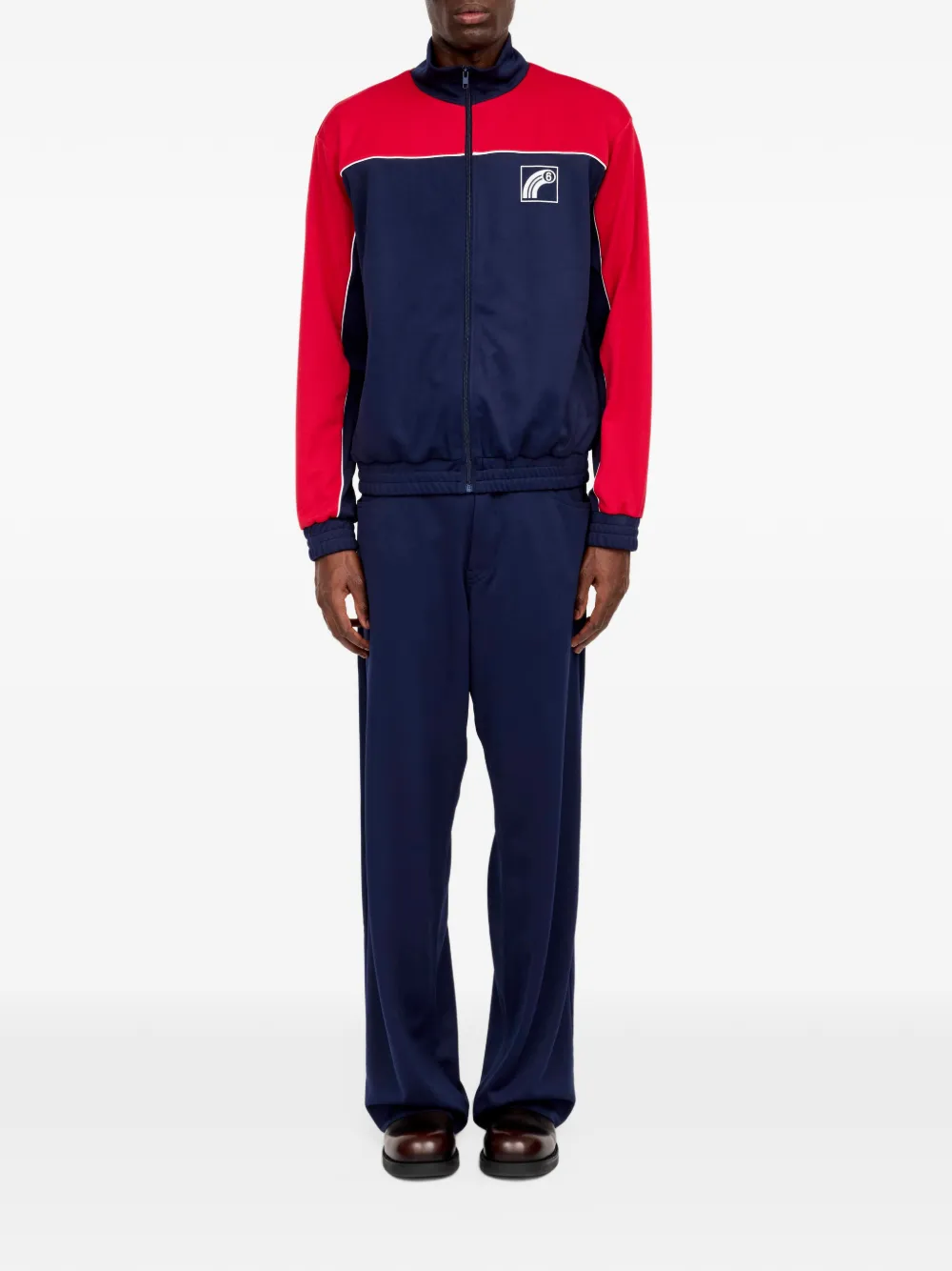 MM6 Maison Margiela Anagram track jacket Blauw