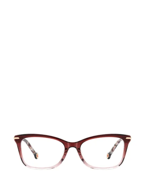 Carolina Herrera gradient-effect logo-plaque glasses
