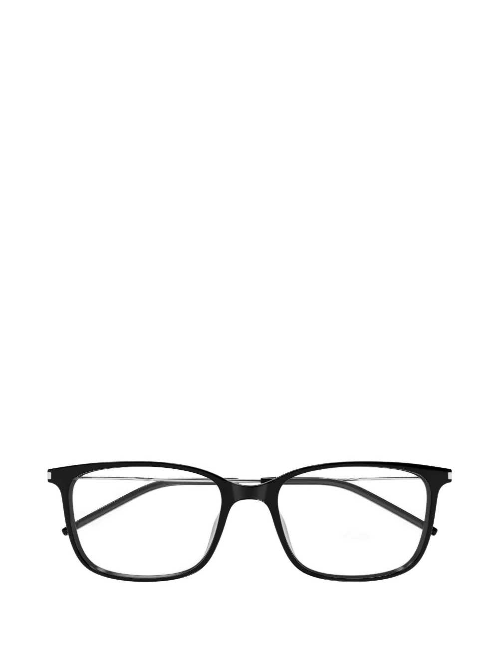 Saint Laurent Eyewear rectangle-frame glasses - Argento