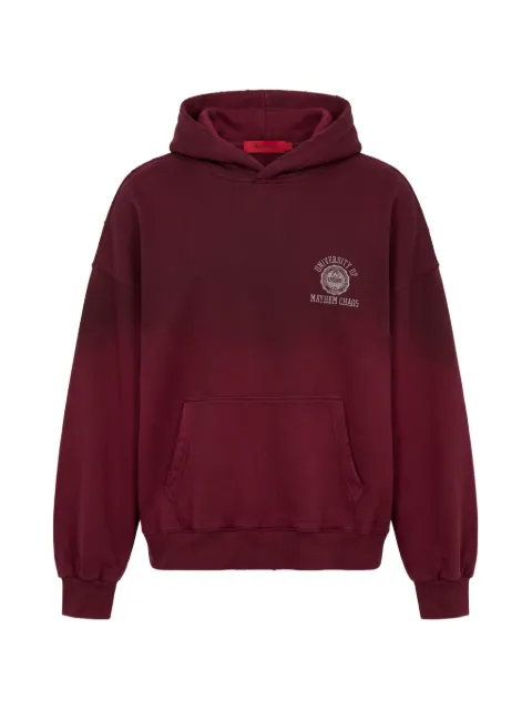 ACUPUNCTURE 1993 Mayhem logo-print hoodie