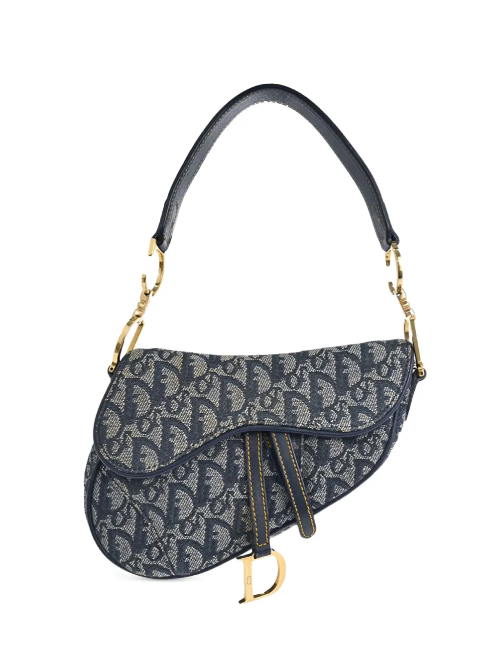 Christian Dior Pre-Owned Trotter Saddle tote bag - Blu