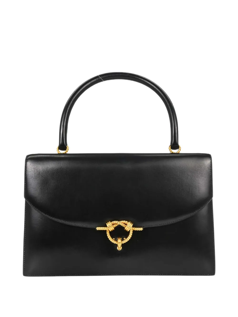 Hermès Pre-Owned 1981 Cordeliere twisted-rope tote bag - Schwarz
