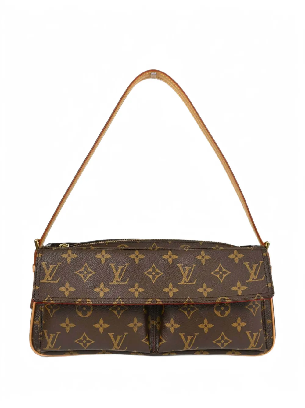 Louis Vuitton Pre-Owned MM Viva Cite Monogram canvas tote bag - Marrone