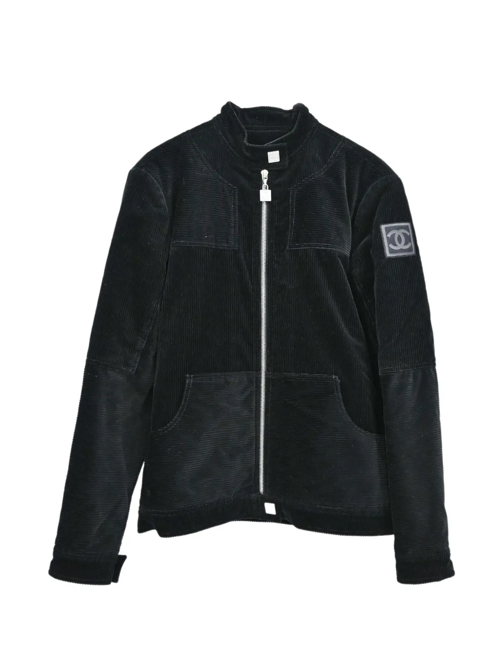 CHANEL Pre-Owned 2003 Sport Line zip-up jacket - Schwarz