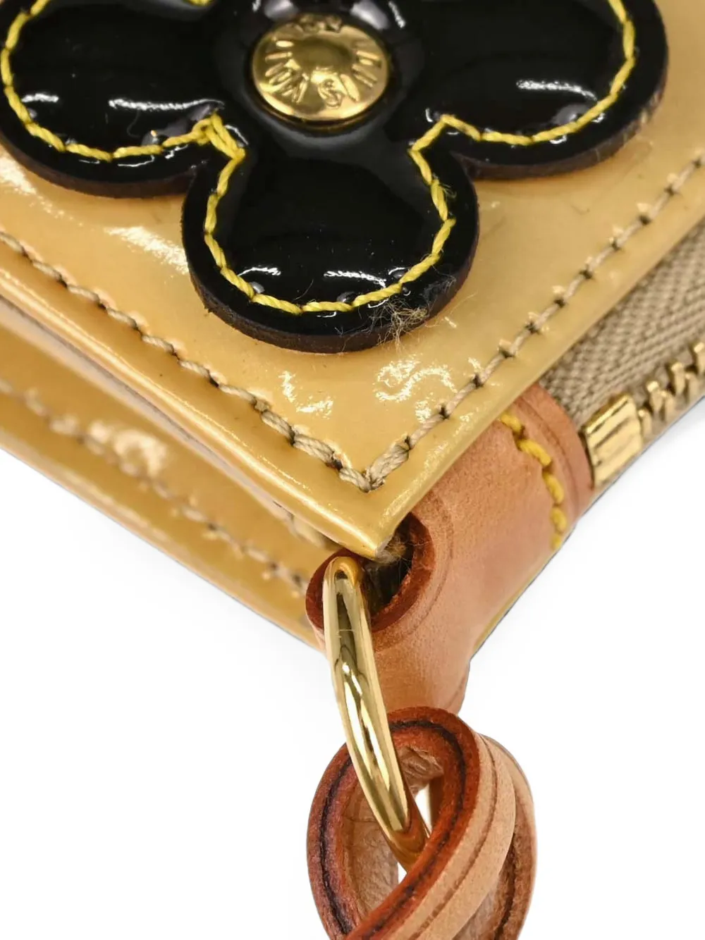 Louis Vuitton Pre-Owned Vernis Flower Lexington mini bag Beige