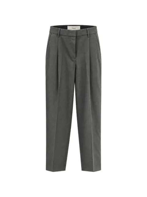 DUNST pleated straight-leg trousers
