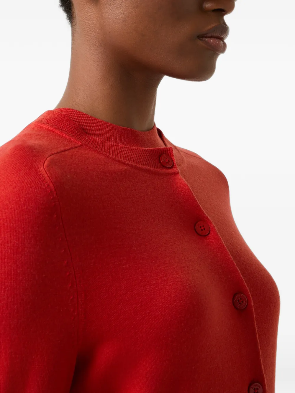 BOGNER Ilma button-up cardigan Rood