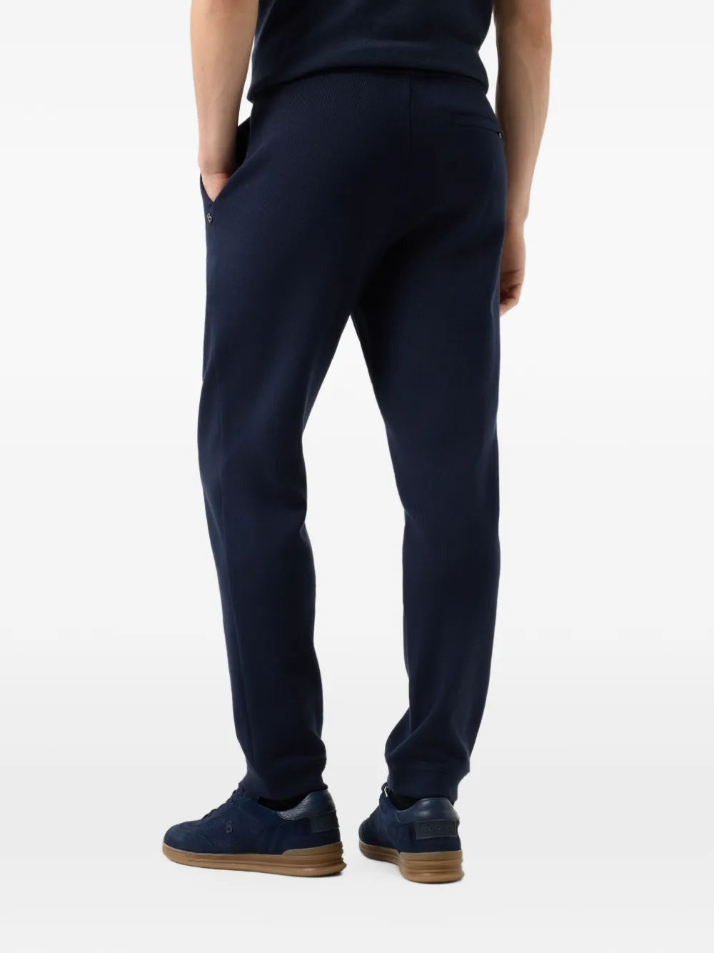 BOGNER Lars knitted track pants Blauw