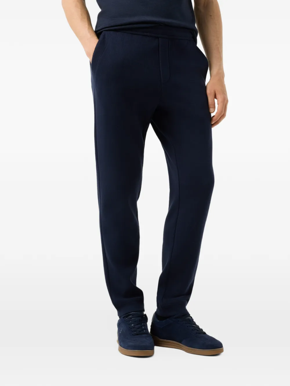 BOGNER Lars knitted track pants Blauw