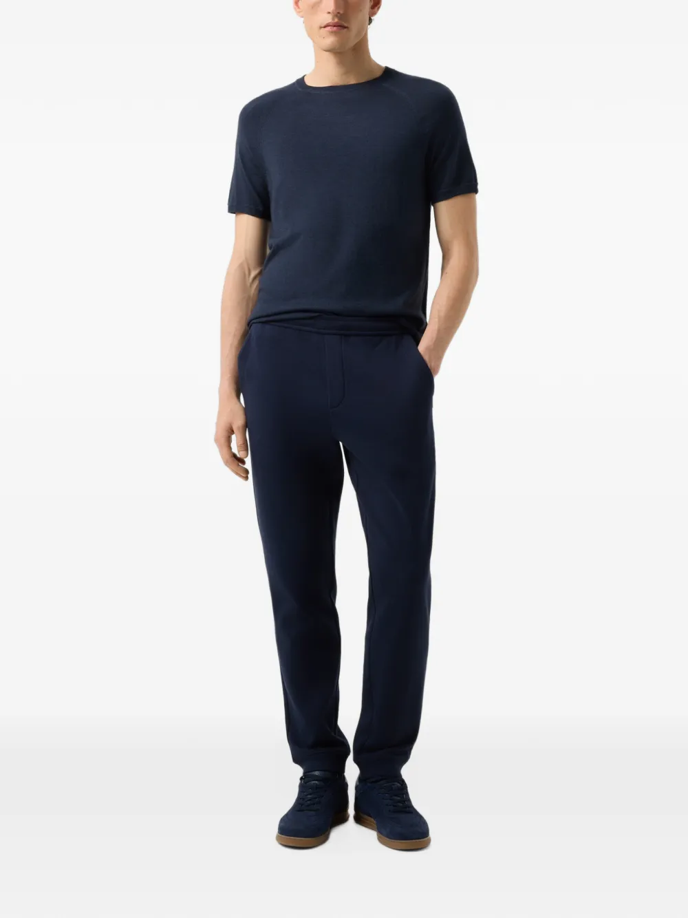 BOGNER Lars knitted track pants Blauw