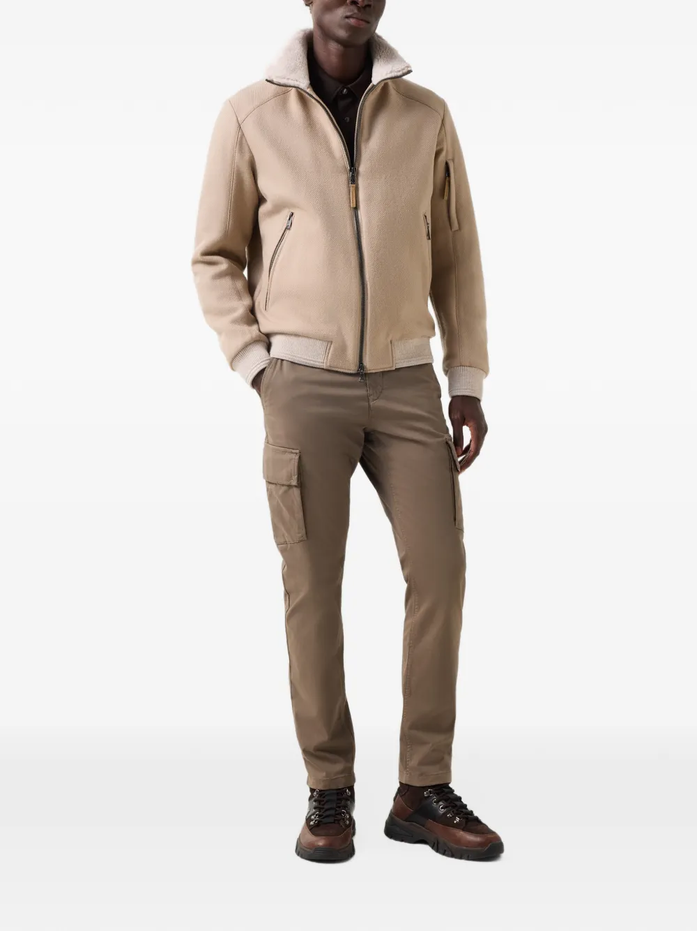 BOGNER Teryl virgin-wool jacket Beige