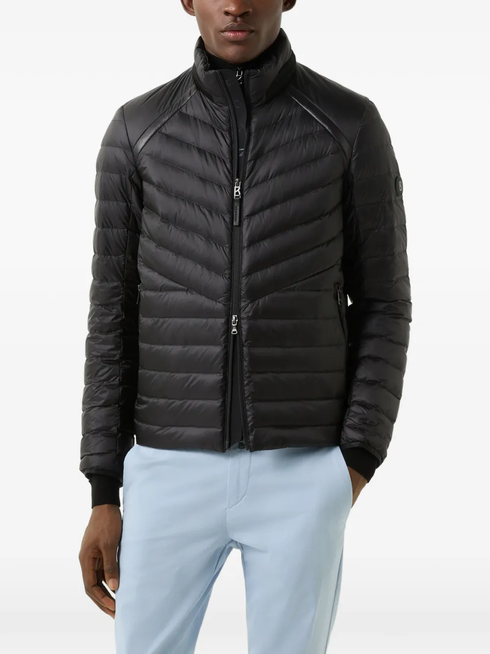 BOGNER Liman quilted jacket Zwart
