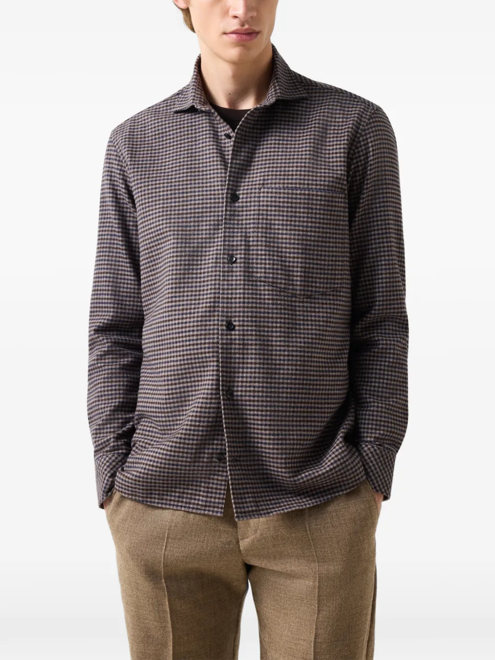 BOGNER chemise Hardy à carreaux - Marron BOGNER chemise Hardy à carreaux - Marron