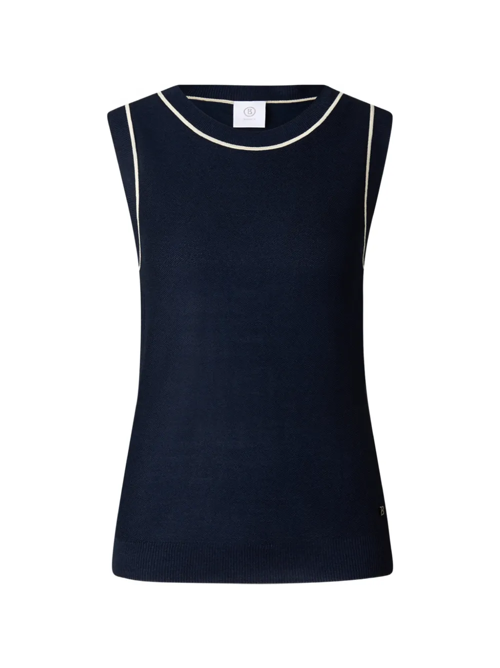 BOGNER Phia knitted tank top Blauw