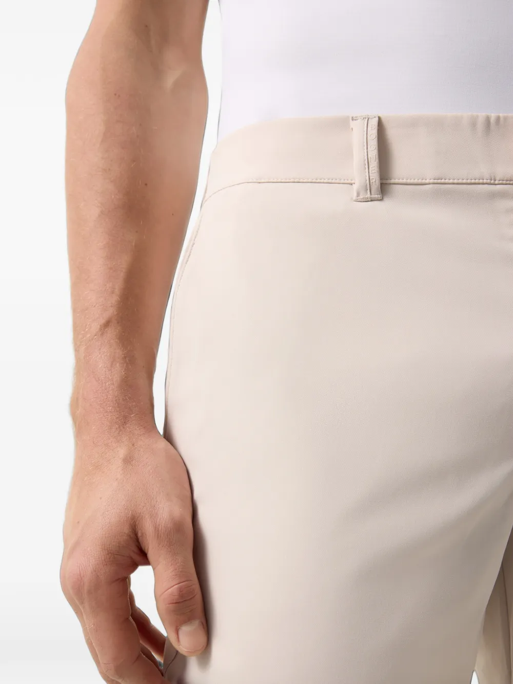 BOGNER Anjo twill-texture trousers Beige
