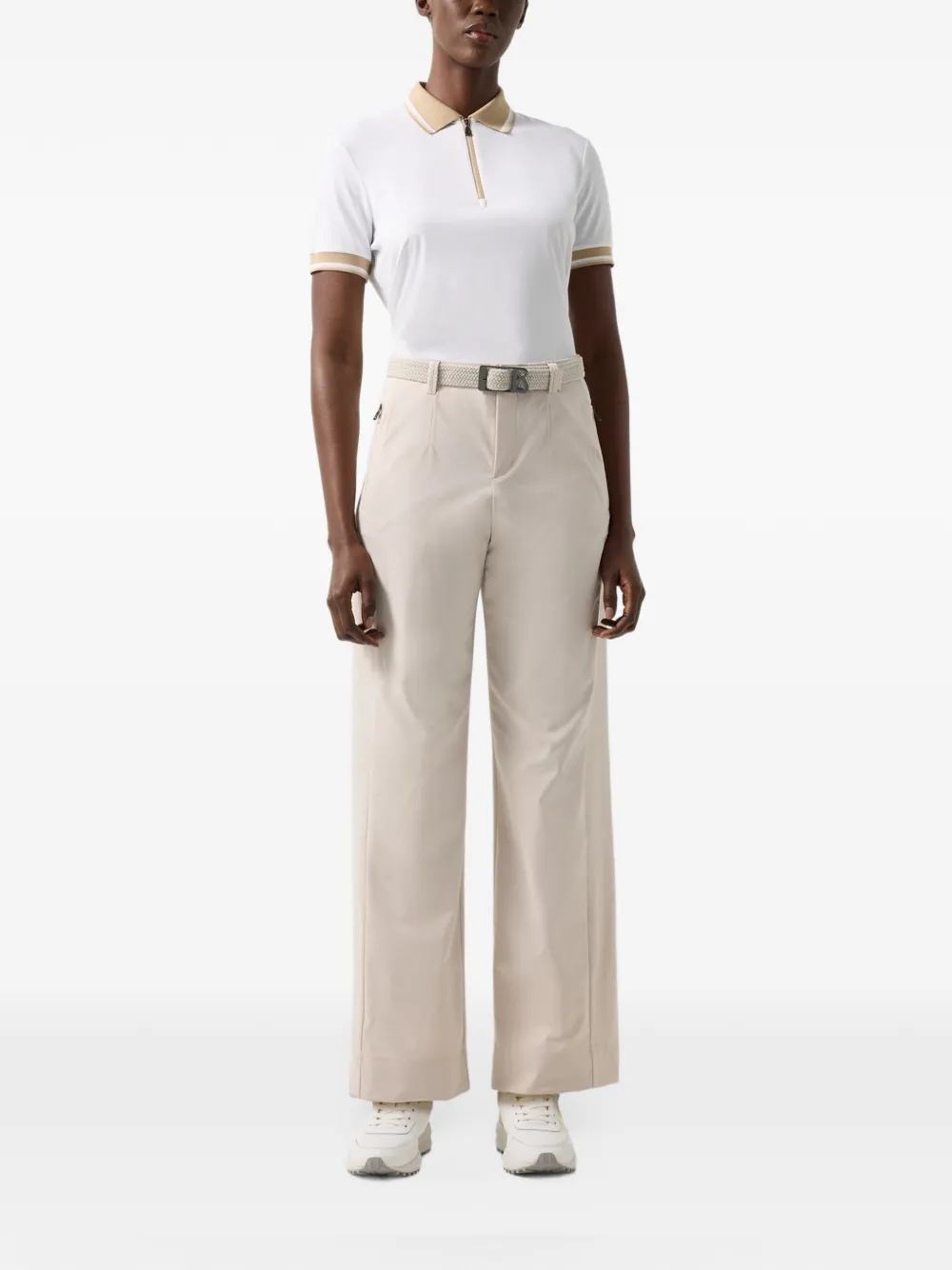 BOGNER Jill wide-leg trousers Beige