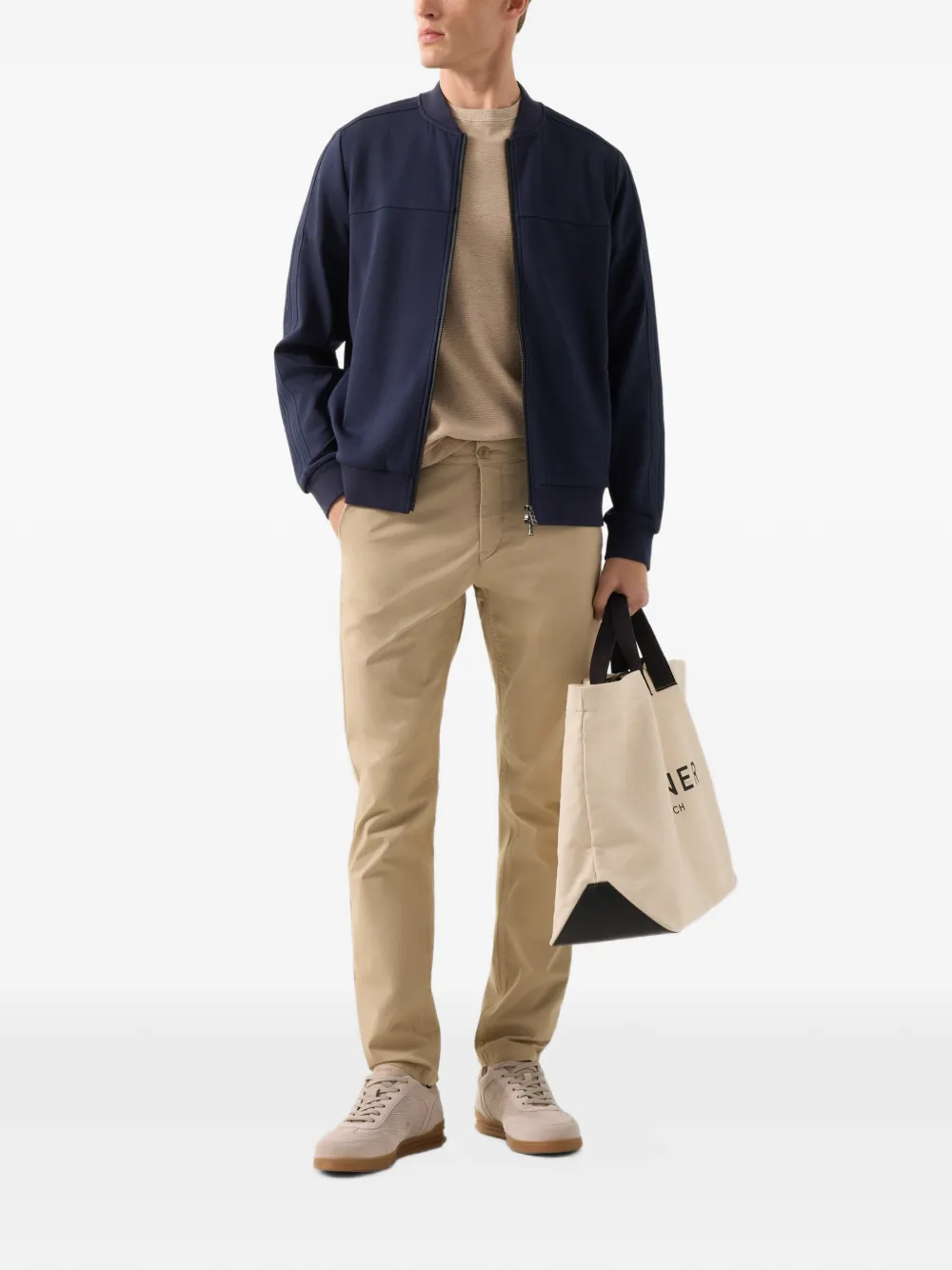 BOGNER Nik cotton chinos Beige