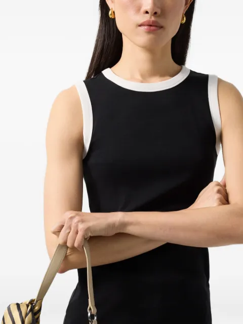 BOGNER Niki logo-stitch tank top