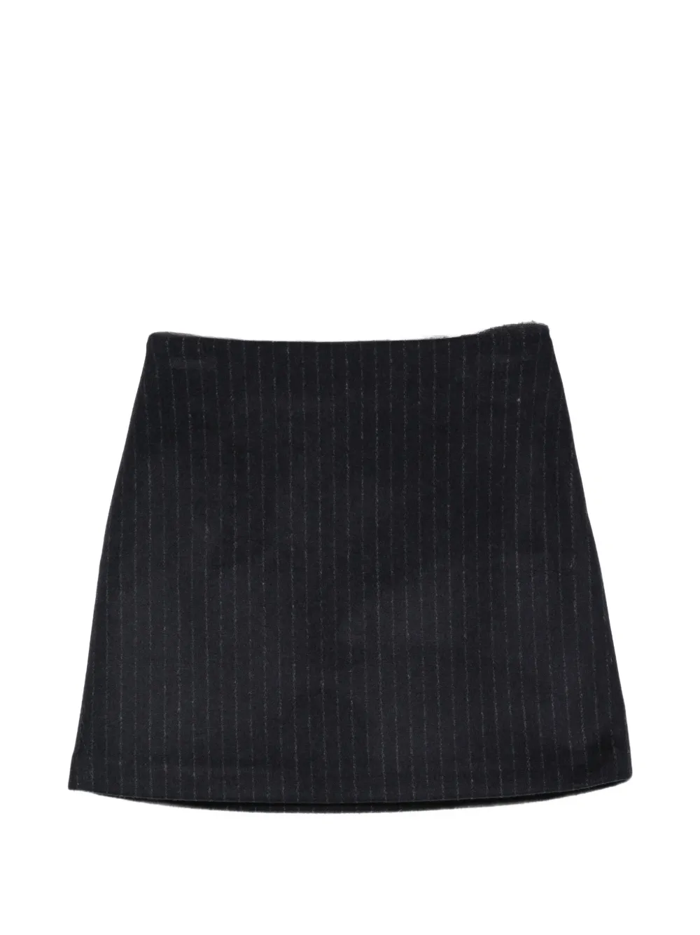 A.P.C. pinstripe-pattern skirt - Blau