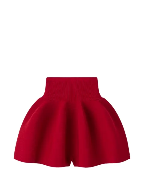 CFCL Kids Pottery flared knitted shorts