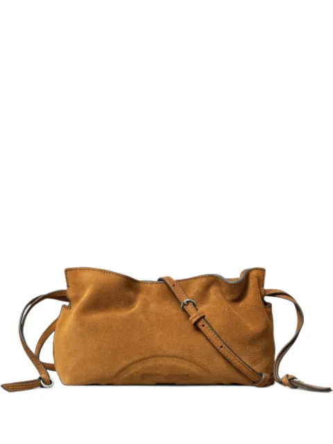 Tory Burch Ella suede drawstring pouch