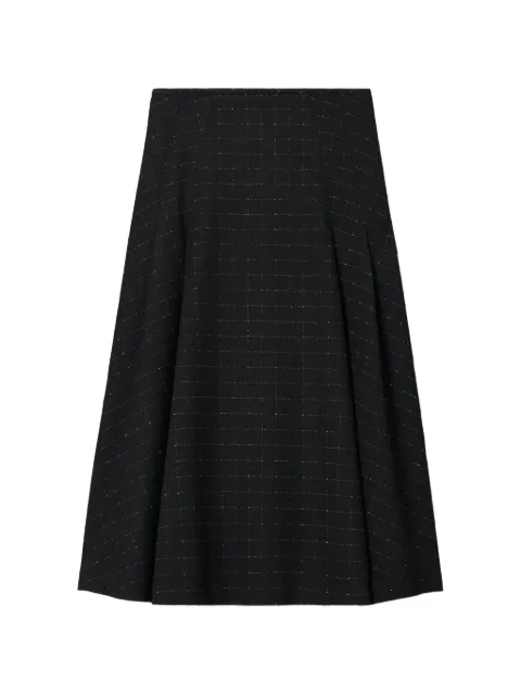 Tory Burch pleated wool skirt