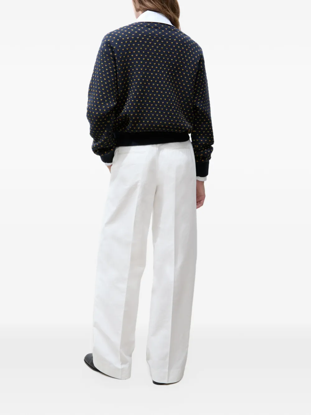 Tory Burch wool sweater Blauw