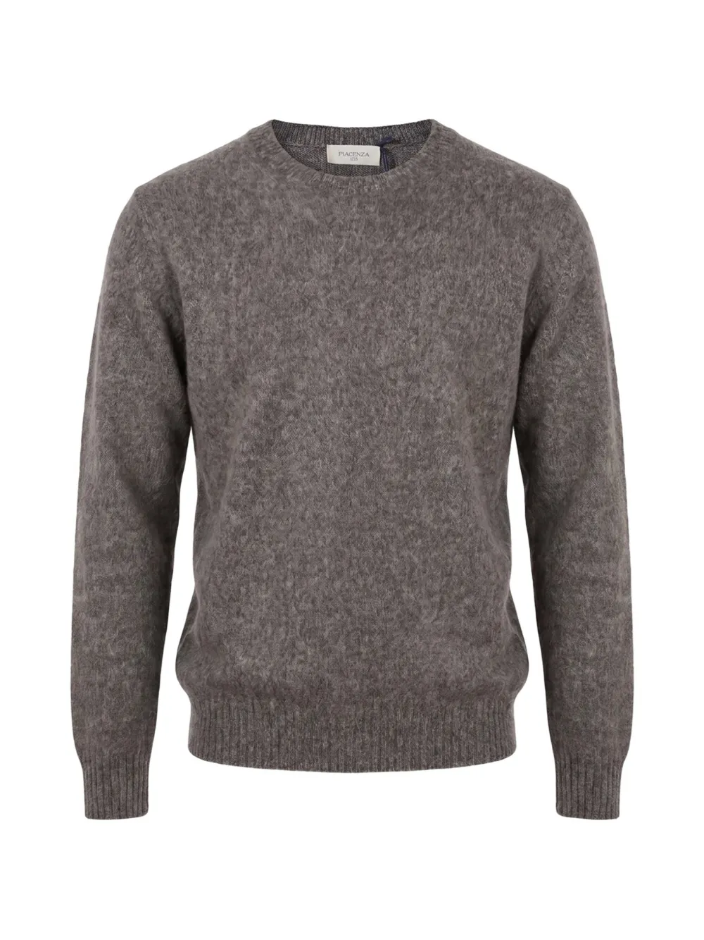 Piacenza Cashmere round-neck sweater - Brown