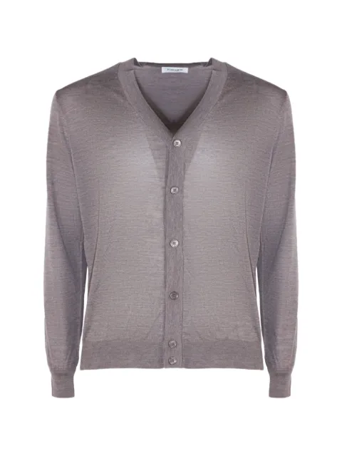 Kangra V-neck button-down wool cardigan