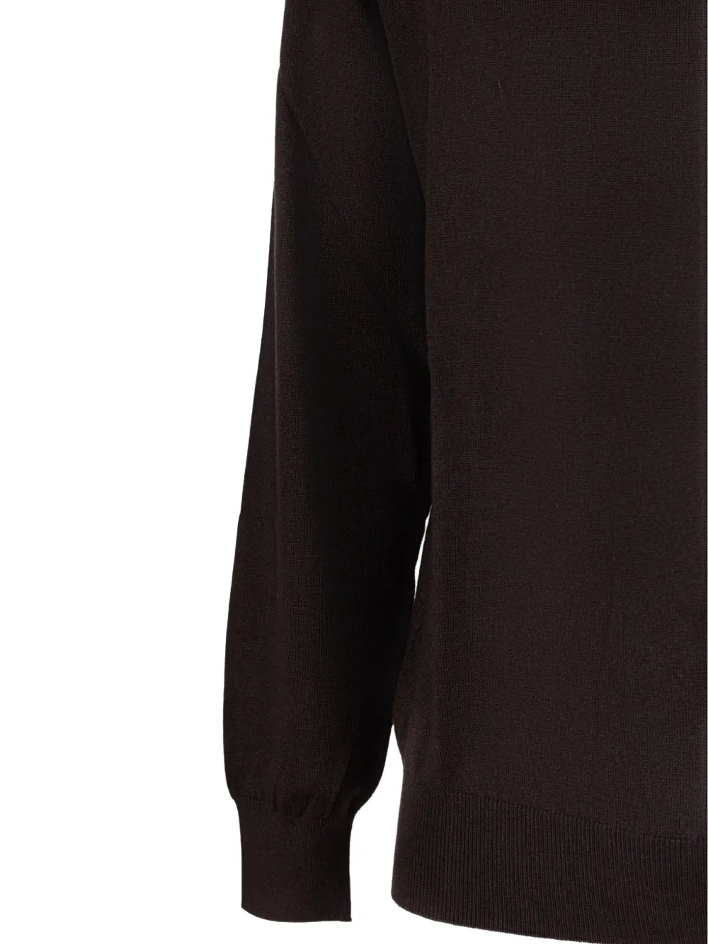 Kangra crew-neck knitted sweater Bruin