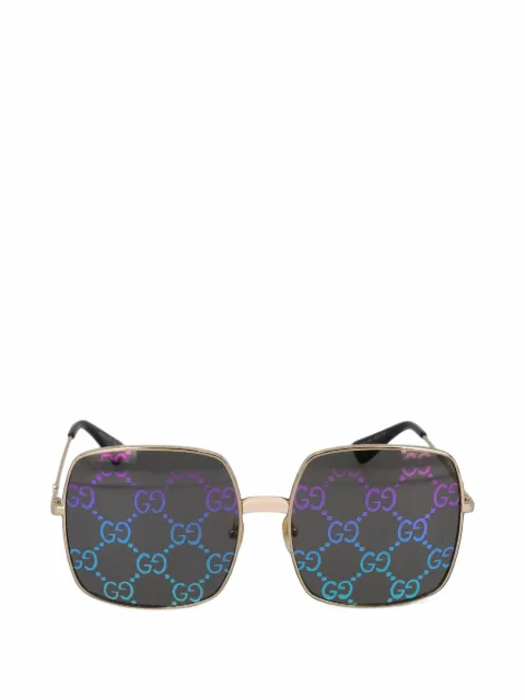 Gucci Pre-Owned GG square sunglasses