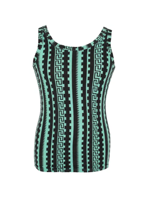 Versace Pre-Owned Greca-print tank top