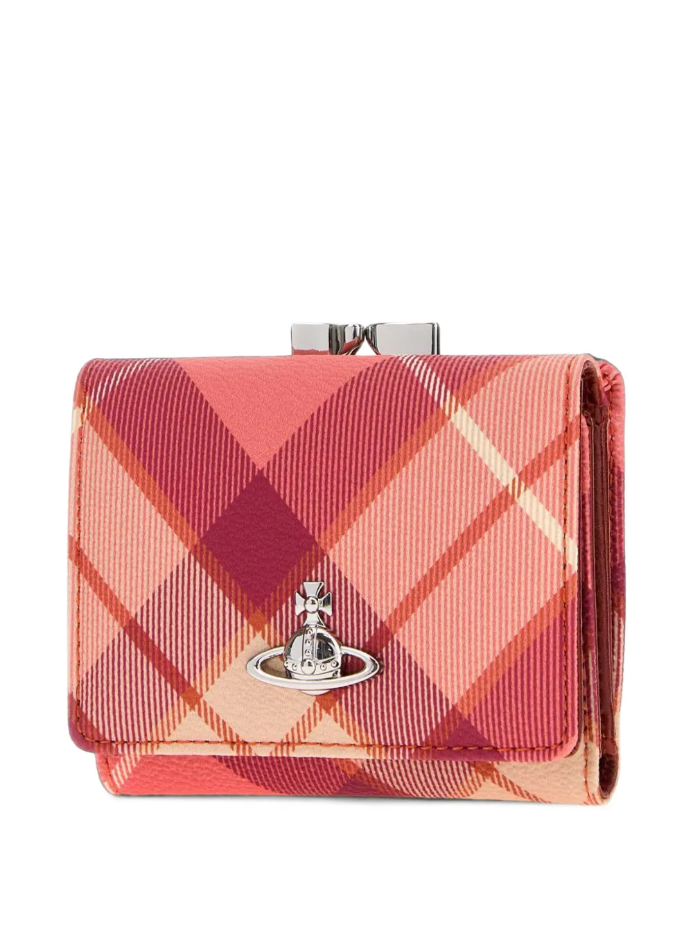 Vivienne Westwood Small Frame wallet Roze