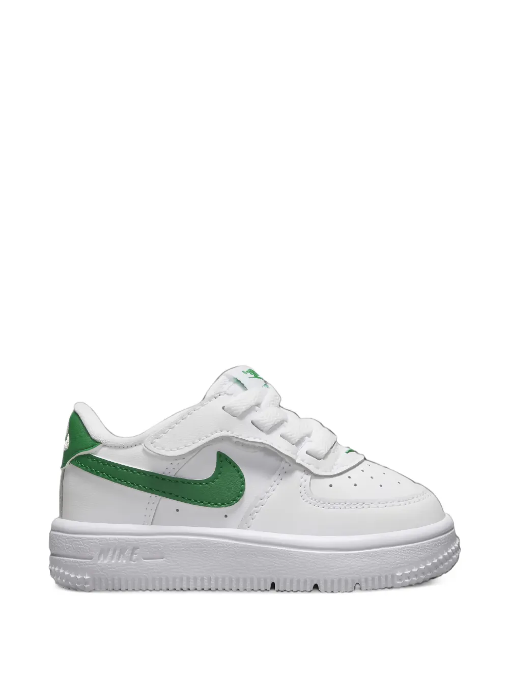 Nike Kids Force 1 Low EasyOn touch-strap sneakers - Weiß