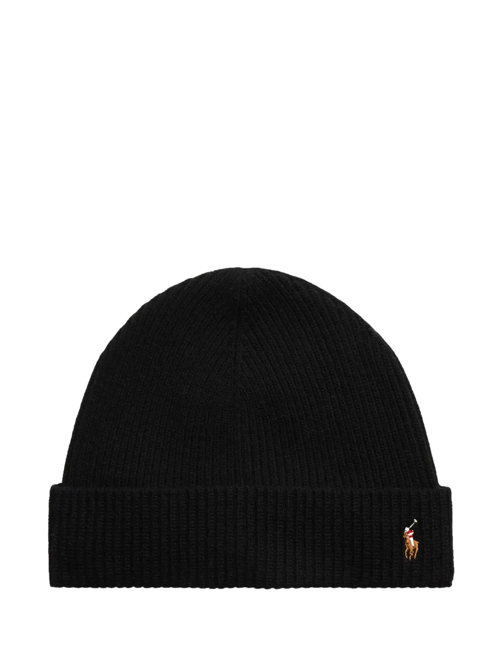 Polo Ralph Lauren Pony wool-blend beanie hat - Schwarz