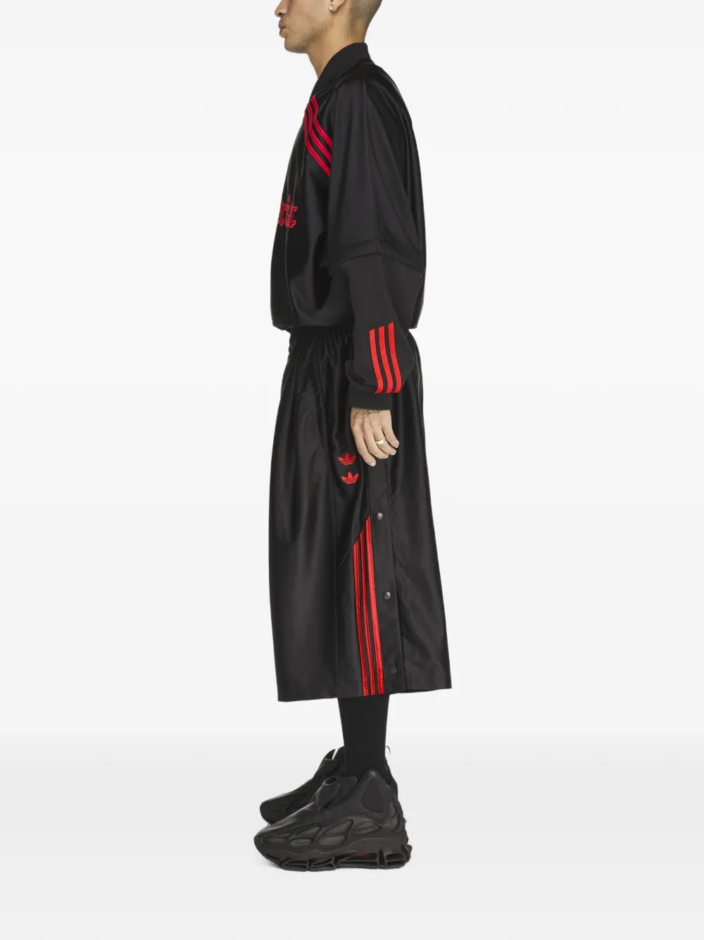 adidas x Willy Chavarria Dazzle shorts Zwart