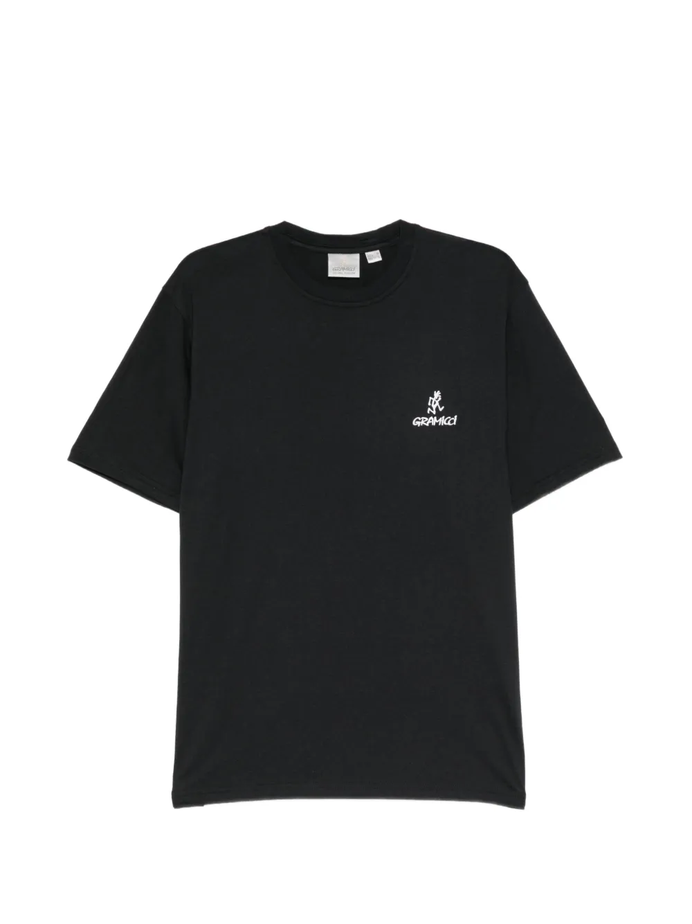 Gramicci One-Point logo T-shirt Zwart