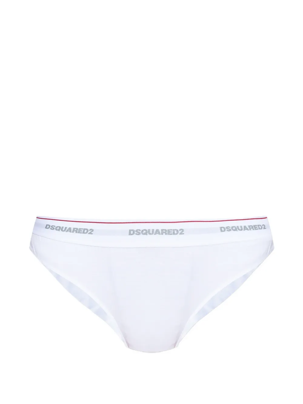 DSQUARED2 Slip con logo Dsquared2 - Bianco