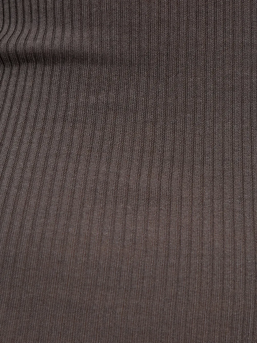 Alexander Wang ribbed long-sleeve slip dress Grijs