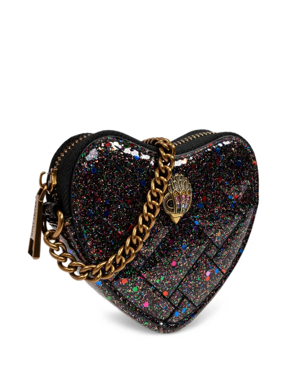 Kurt Geiger London Micro Heart crossbody Zwart