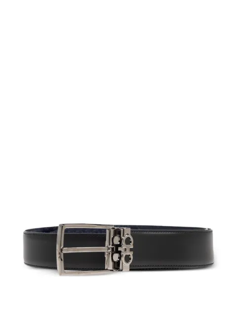 Ferragamo ceinture Gancini à design réversible