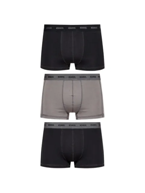 Diesel set de tres con logo en la pretina