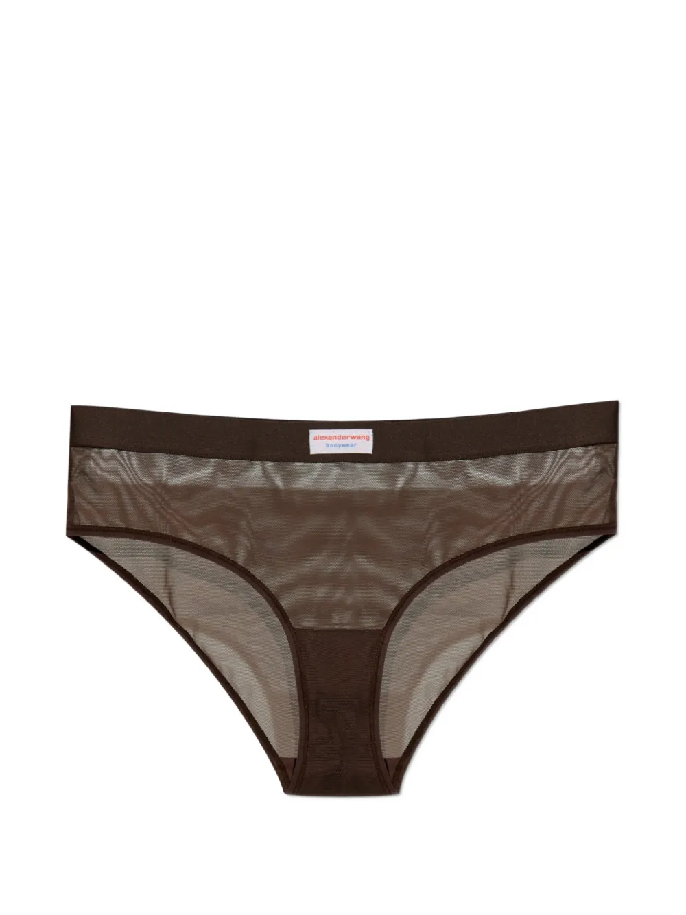 Alexander Wang sheer mesh panties - Marron Alexander Wang sheer mesh panties - Marron