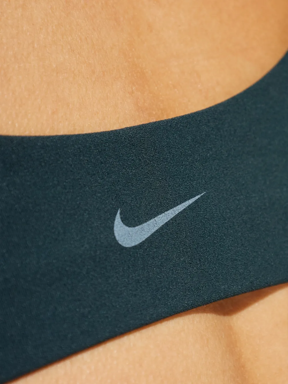 Nike Sport-bh met logoprint Blauw