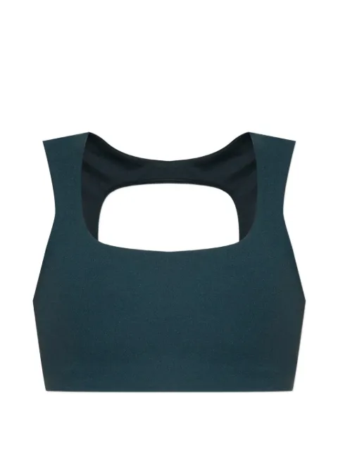 Nike logo-print sports bra