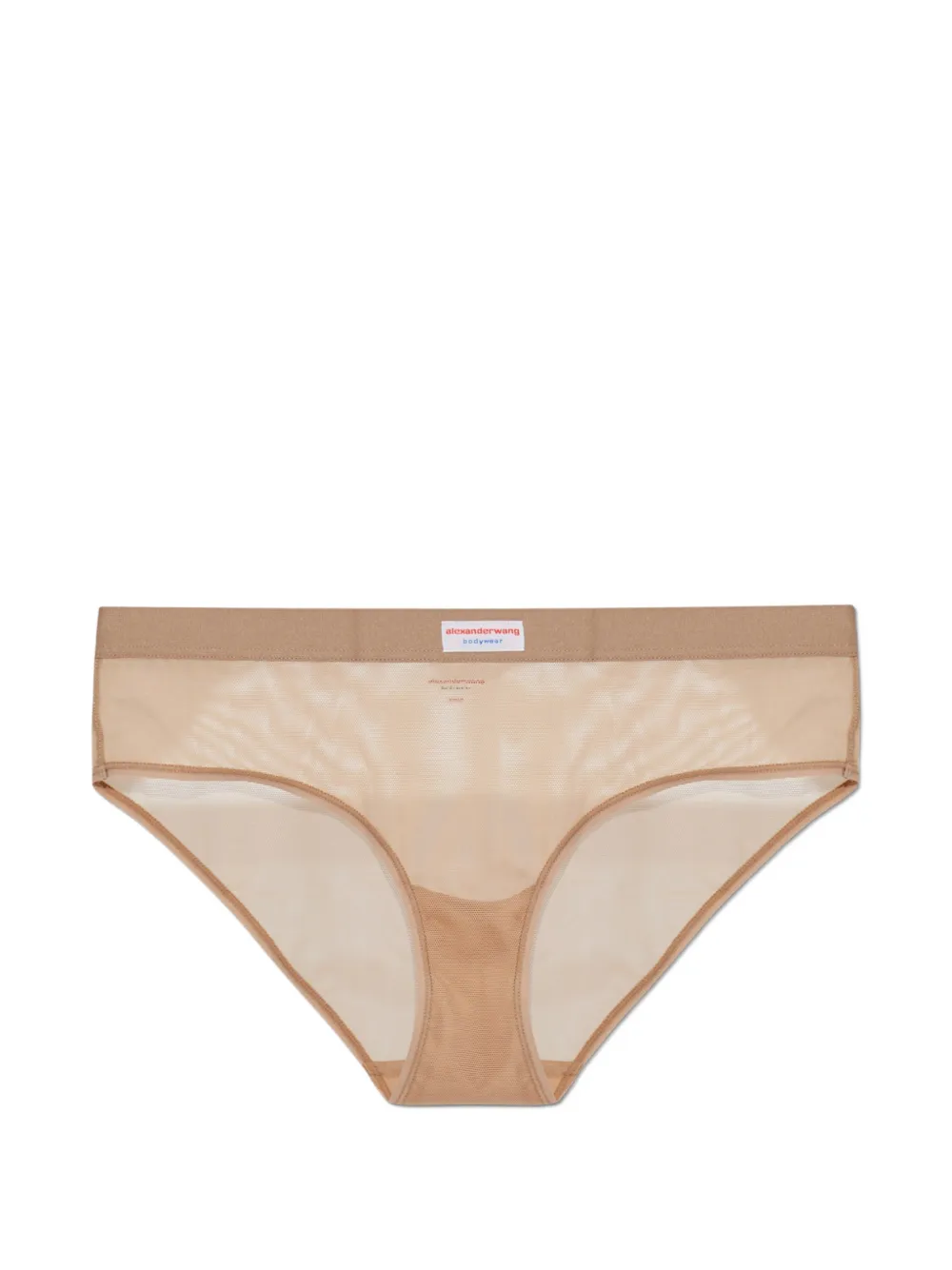 Alexander Wang sheer mesh briefs - Tons neutres Alexander Wang sheer mesh briefs - Tons neutres